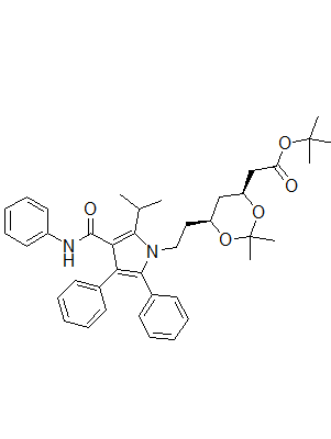 Defluoro Atorvastatin Acetonide Tert-Butyl Ester