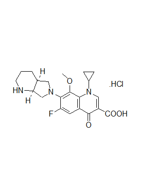 MOXIFLOXACIN HCL